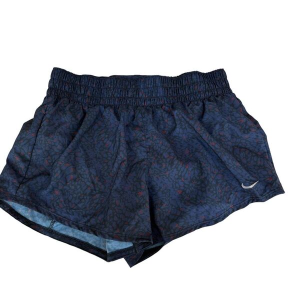 Nike one dri-fit midrise loose fit 3” brief lined midnight blue size S NWT - Picture 2 of 7